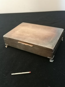 Boîte à cigare argenté Anglais