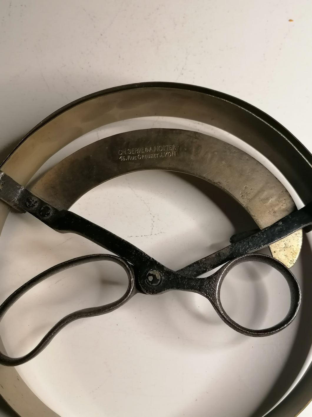 Mesure de chapelier ancien 