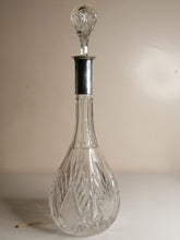 Charger l&#39;image dans la galerie, Carafe à col en argent et Cristal taillé
