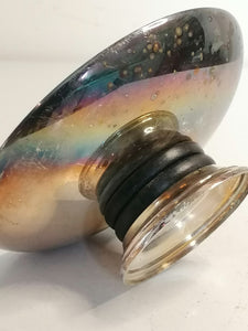 Coupe vide poche art déco, argenté.