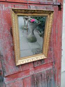 Miroir d'époque Empire au palmettes