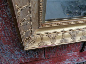 Miroir d'époque Empire au palmettes