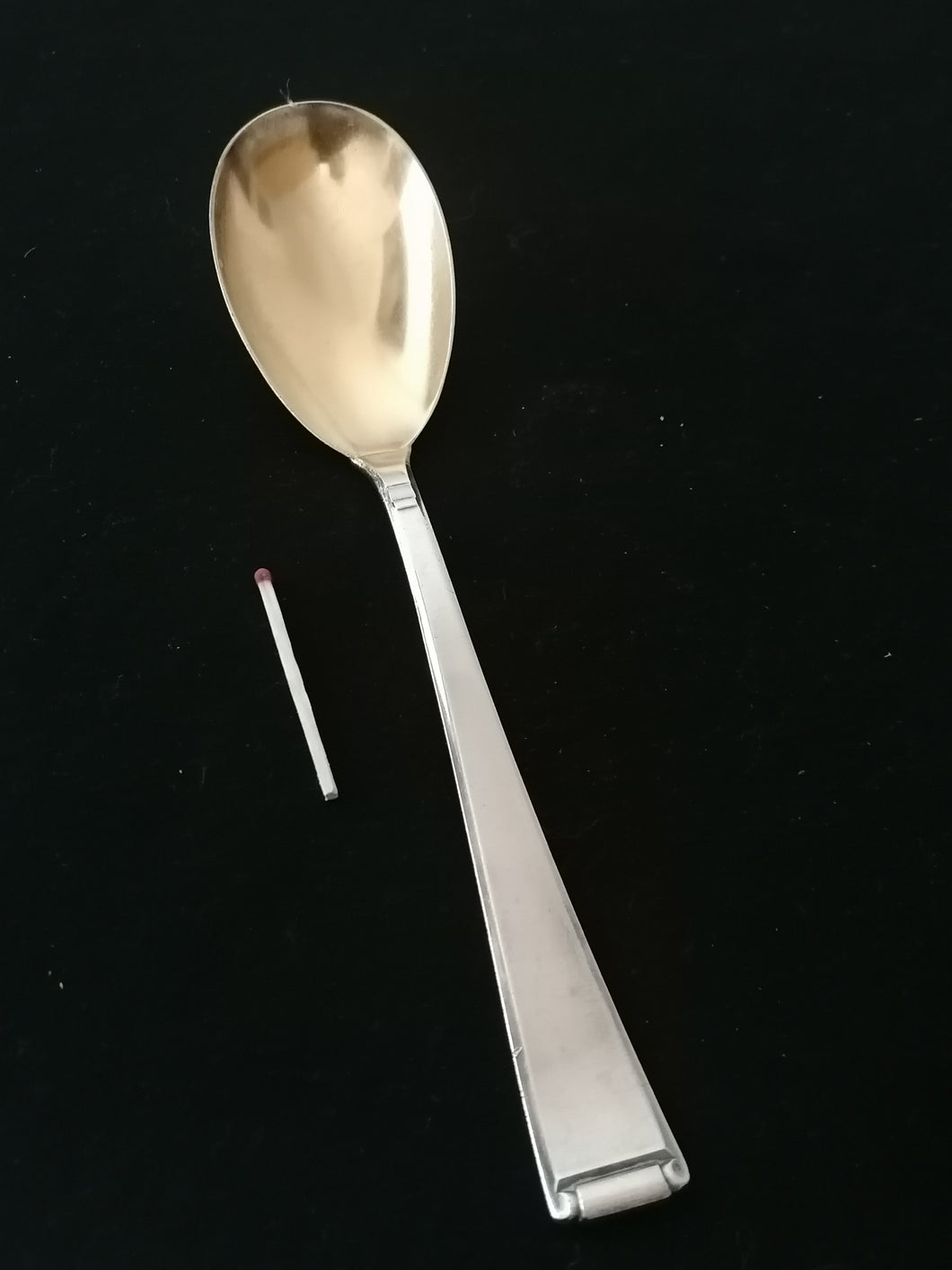 Cuillère à compote argenté 