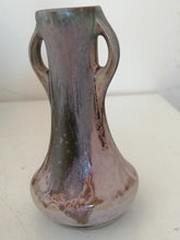 Charger l&#39;image dans la galerie, Petit vase vintage en céramique glacée
