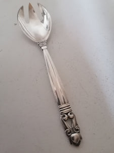 Georg Gensen cuillière à service Danois en argent massif 