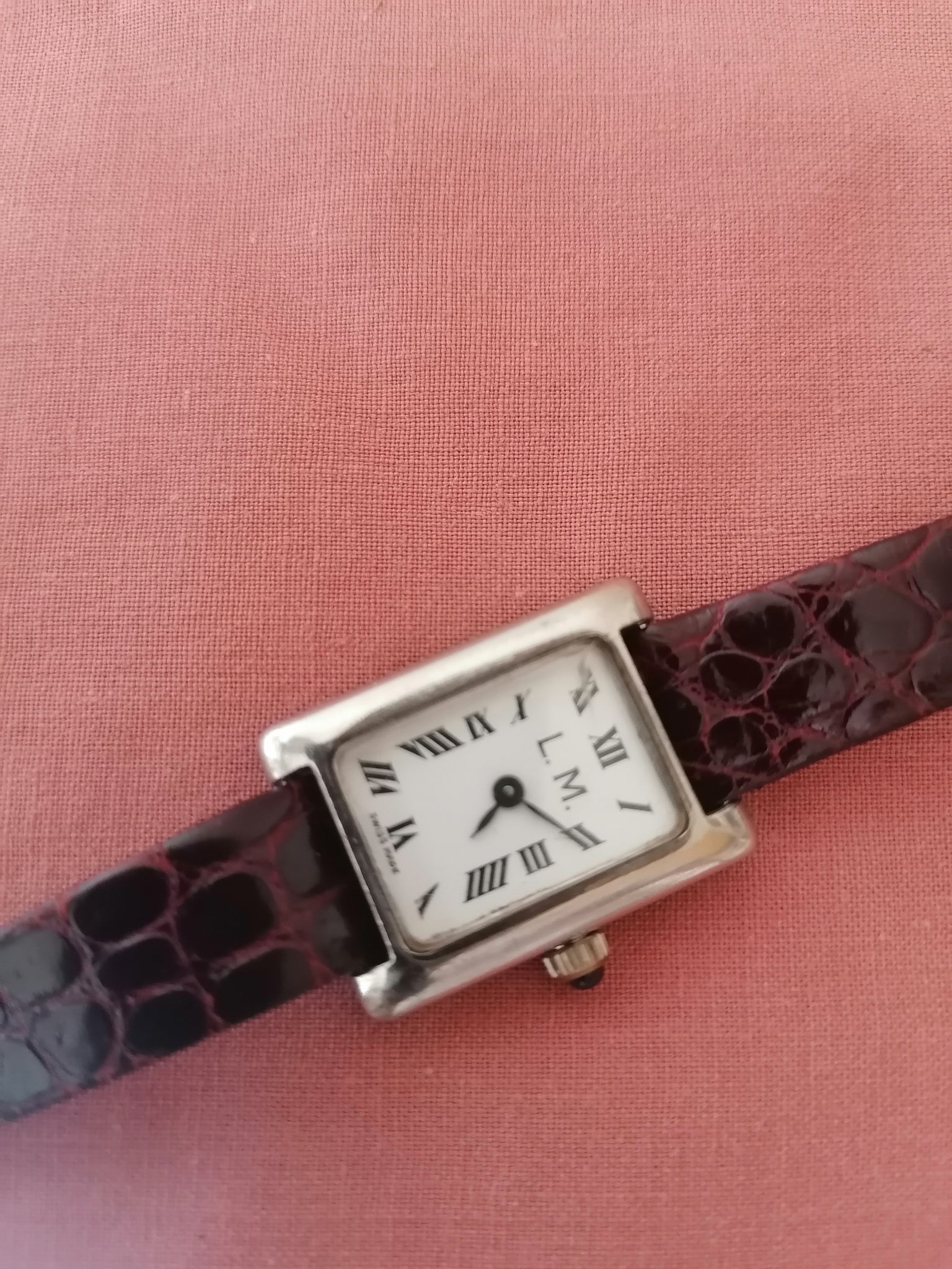 Montre bracelet sales argent massif femme