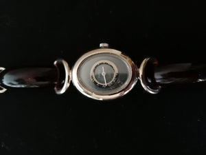 Curtis montre bracelet dame mécanique vintage. Fonctionne