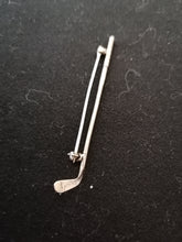 Charger l&#39;image dans la galerie, Broche club de golf en argent massif 
