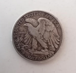 Demi dollars argent 1939 TB