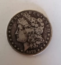 Charger l&#39;image dans la galerie, Morgan un dollar 1878 argent.
