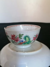 Charger l&#39;image dans la galerie, Sous coupe et bol porcelaine famille rose compagnie des Indes. 
