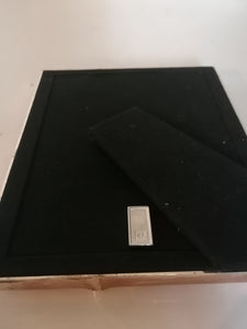 Ralph Lauren cadre photo bamboo argenté. 