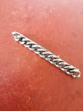 Charger l&#39;image dans la galerie, Broche maille de gourmette argenté
