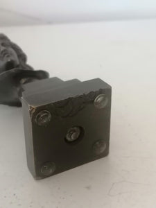 Petit buste de Ariane en bronze, fin XIXe.