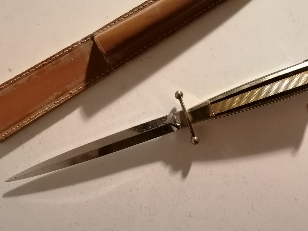 Monopol Solingen Ouvre lettre avec son étui en cuir. 