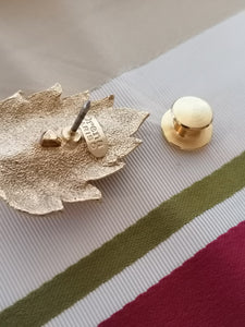 Orena Paris, broche coccinelle doré.