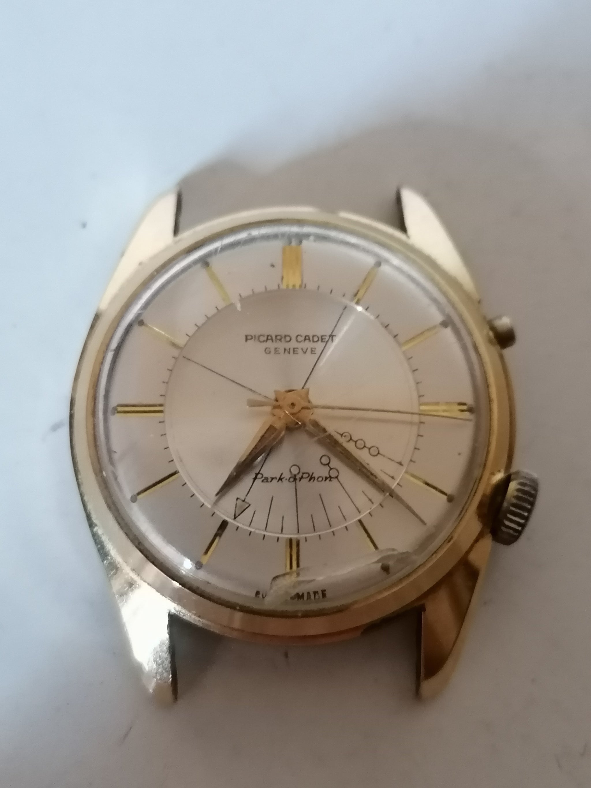 Louche à potage métal argenté style Louis XV orfèvre Christofle modèle Pompadour