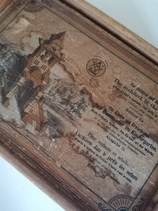 Jouet ancien avec son coffret. Complet