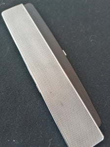 Peigne avec étui en argent,  