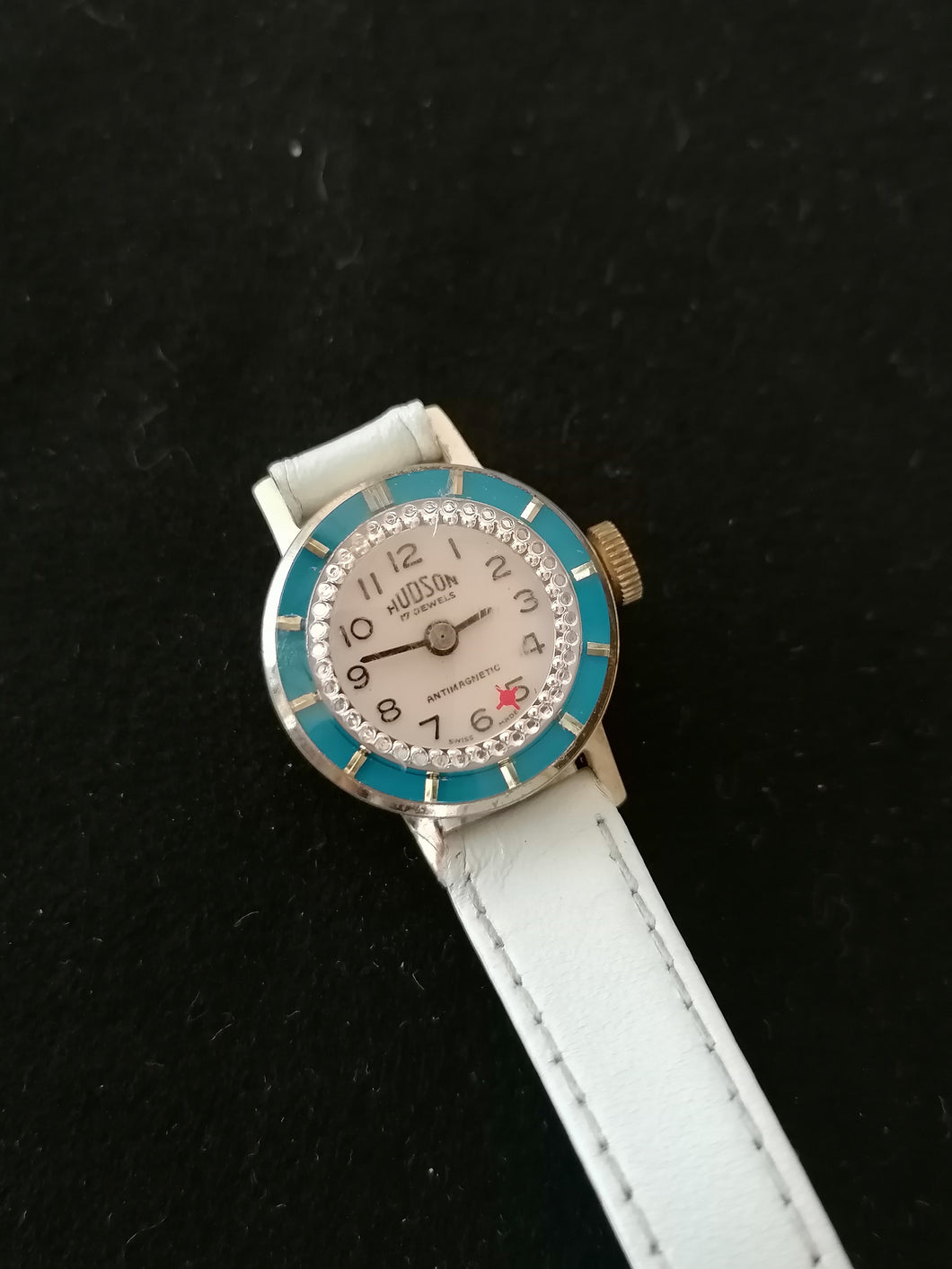 Houston montre mécanique femme vintage.