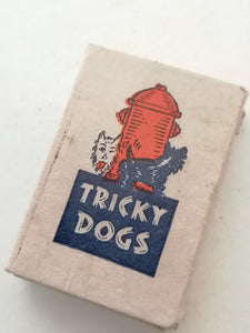 Paire de chien émenté, curiosité des Année 50 USA avec sa boîte d'origine. 