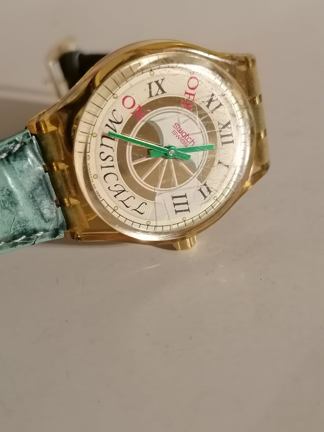Swatch musical 1993 fonctionne .