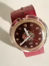 Charger l&#39;image dans la galerie, Swatch pop 1990 fonctionne, avec son Bracelet d&#39;origine
