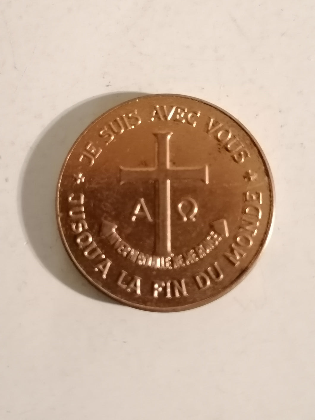 Médaille rappel de notre Foi, Noël 1968
