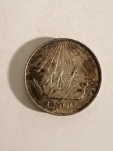 Charger l&#39;image dans la galerie, 500 lire 1967 argent, commémorative
