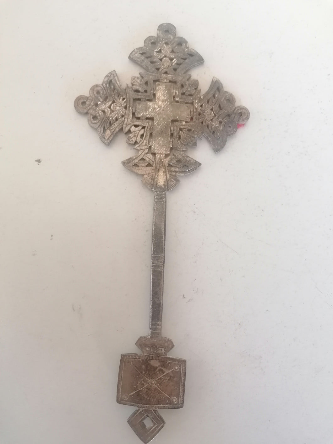 Croix Éthiopienne argenté 