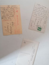 Charger l&#39;image dans la galerie, Lot de 3 cartes postales romantique vers 1900
