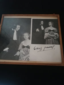 Photo de Louis Louis Jouvet acteur de théâtre.

Dédicacé au stylo par lui même. 