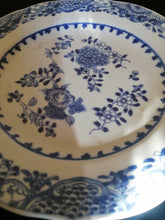 Charger l&#39;image dans la galerie, Assiette Chinoise XIXème décors bleu.
