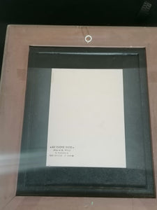 Silhouette paysage en découpage, signé Jacques Courvoisier 1980