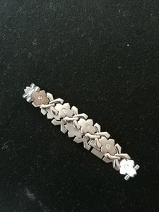 Bracelet inox et strass 