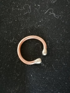 Bague en cuivre probablement touareg