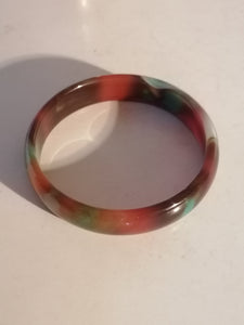 Bracelet en verre coloré 