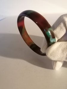 Bracelet en verre coloré 