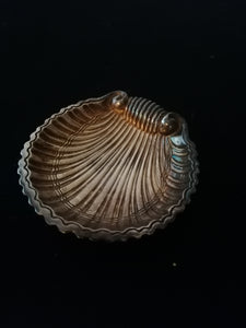 Christofle petit vide poche coquille métal argenté 