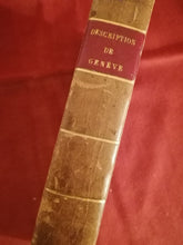 Charger l&#39;image dans la galerie, Description de Genève par H Mallet 1807
