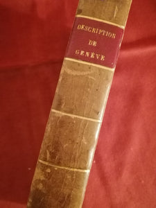 Description de Genève par H Mallet 1807