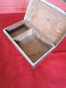 Boîte à cigare ou cigarette en argent massif Jezler