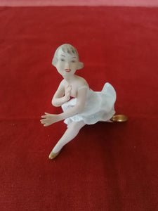 Danseuse Figurine en Porcelaine de Schaubach parfait état.