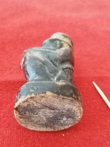 Statuette ancêtre en bois sculpté probablement Dogon Mali début XXème 