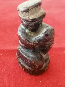 Statuette ancêtre en bois sculpté probablement Dogon Mali début XXème 