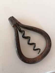 Tire bouchon portable en fer forgé 19ème 
