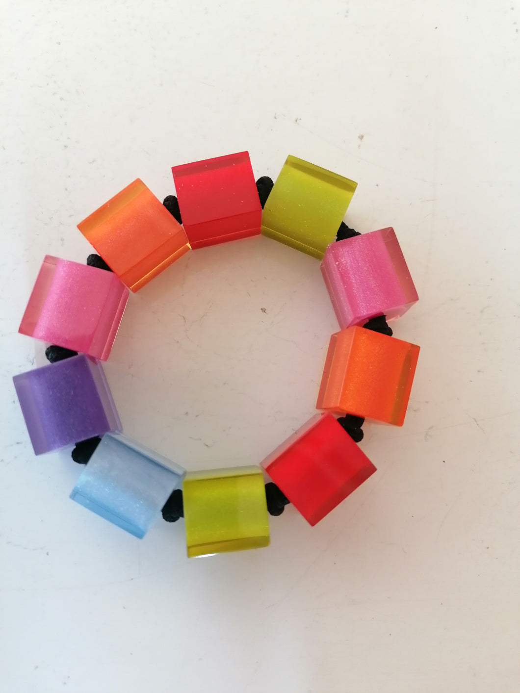 Zsiska bracelet plastique de couleurs 