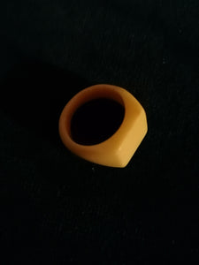 Bague chevalière vers 1900