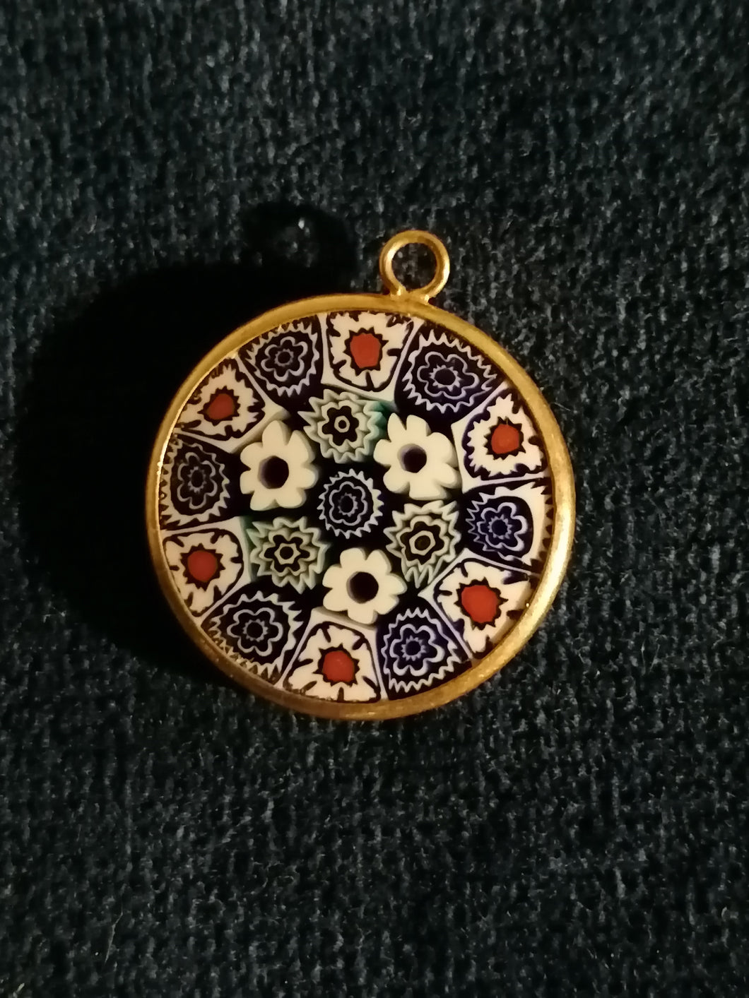Pendentif de murano en verre soufflé 
