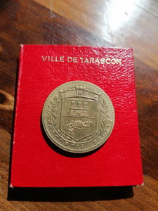Médaille régionale ville de Tarascon avec son écrin 